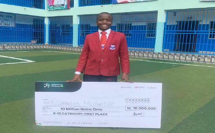 Lagos student wins IT contest